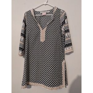 Gretchen Scott floral‎ cotton top small